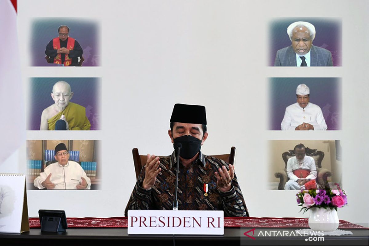 Presiden ajak masyarakat ikhtiar lahir dan batin untuk atasi pandemi