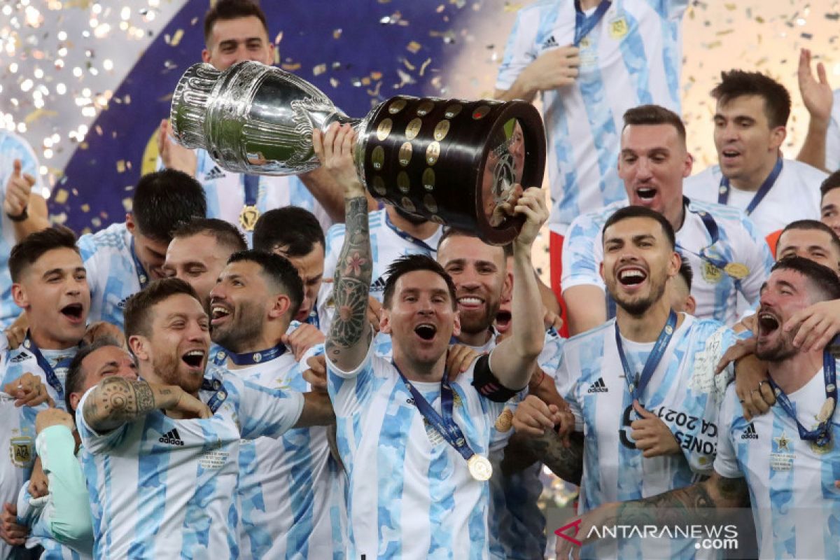 Lionel Messi dedikasikan Copa Amerika untuk keluarga, negara dan Maradona