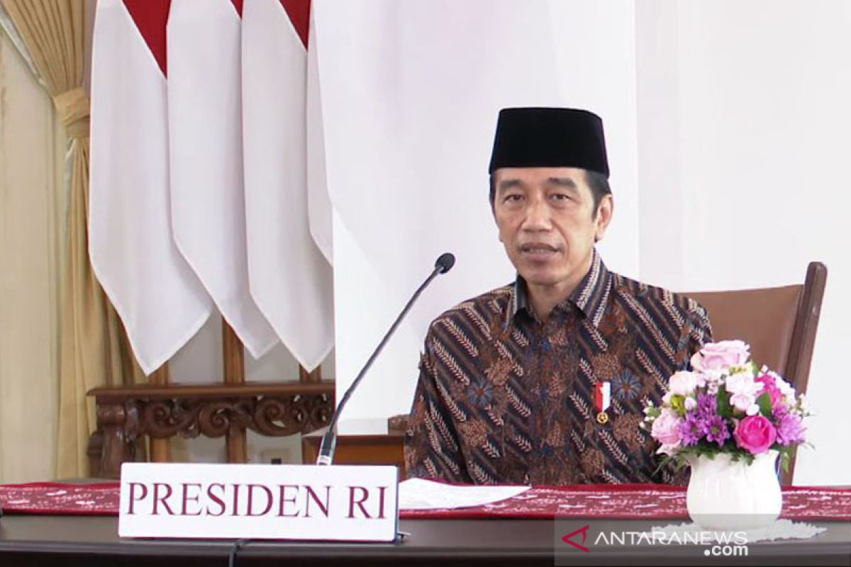 Presiden Jokowi sampaikan duka cita mendalam semua korban pandemi COVID-19