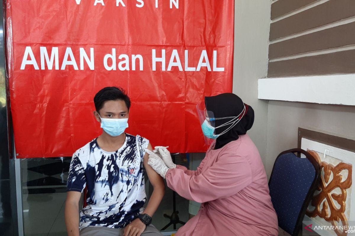 Capaian vaksinasi anak 12-17 tahun di Kepri sudah 21,88 persen