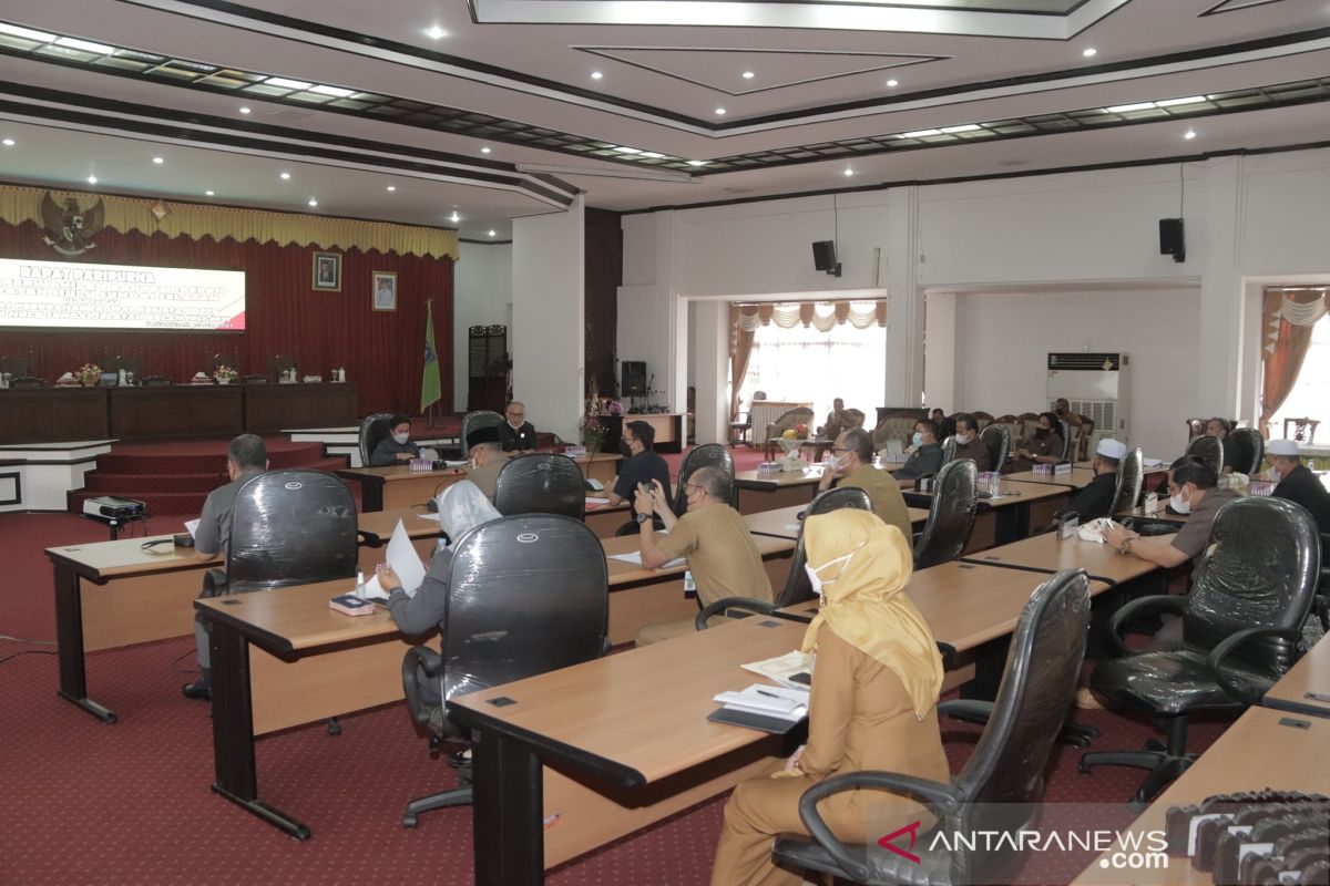 DPRD dan Pemkab HSS bahas jadwal Raperda Pertanggungjawaban APBD 2020