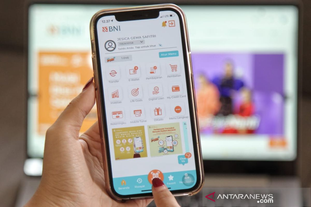 Transaksi BNI Mobile Banking melonjak 54,2 persen pada kuartal II 2021