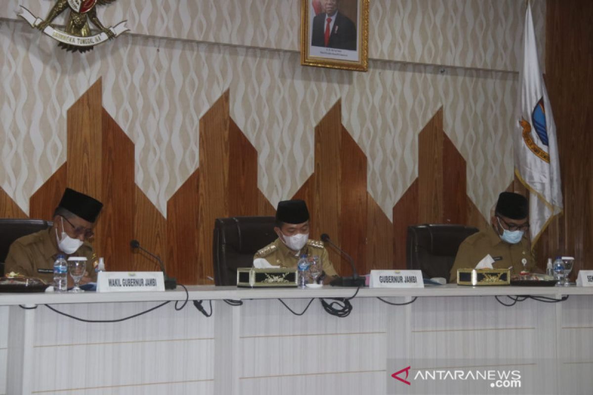 Gubernur Jambi tegaskan OPD maksimalkan program dan serapan anggaran