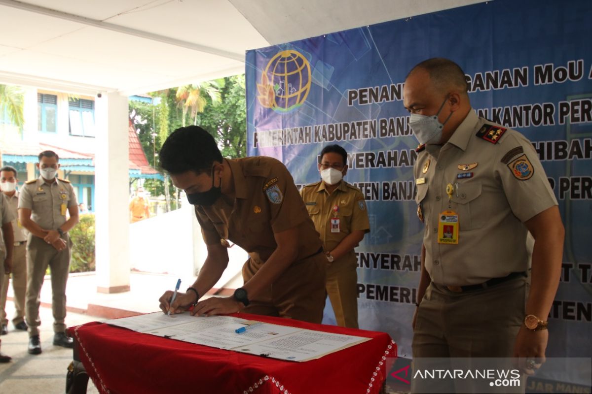 Pemkab Banjar jalin kerja sama dengan BPN Kalsel