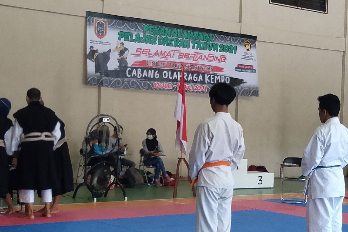 56 atlet Kempo bertanding pada ajang POPDA Kalsel 2021