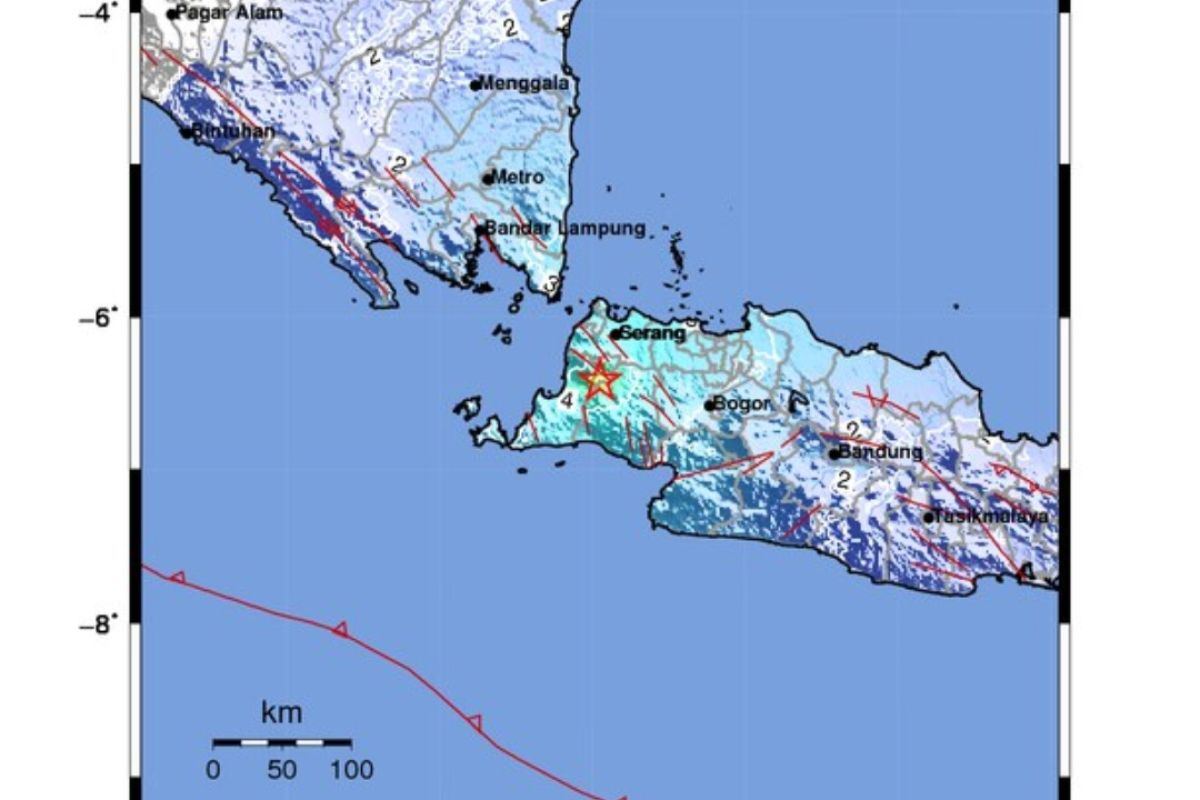 BMKG: Gempa bumi Pandeglang dipicu deformasi lempeng di zona Beniof