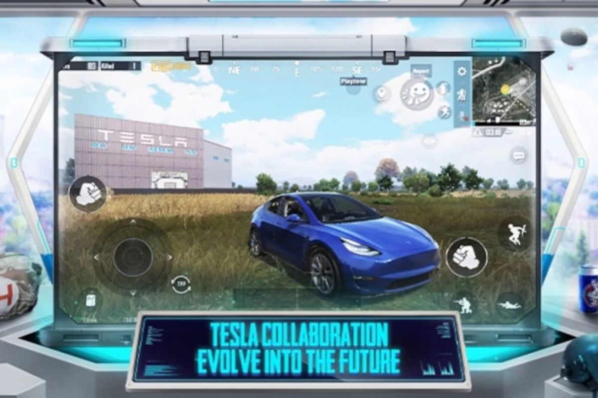 Pemain PUBG Mobile bisa buat dan kendarai Tesla Model Y di Erangel