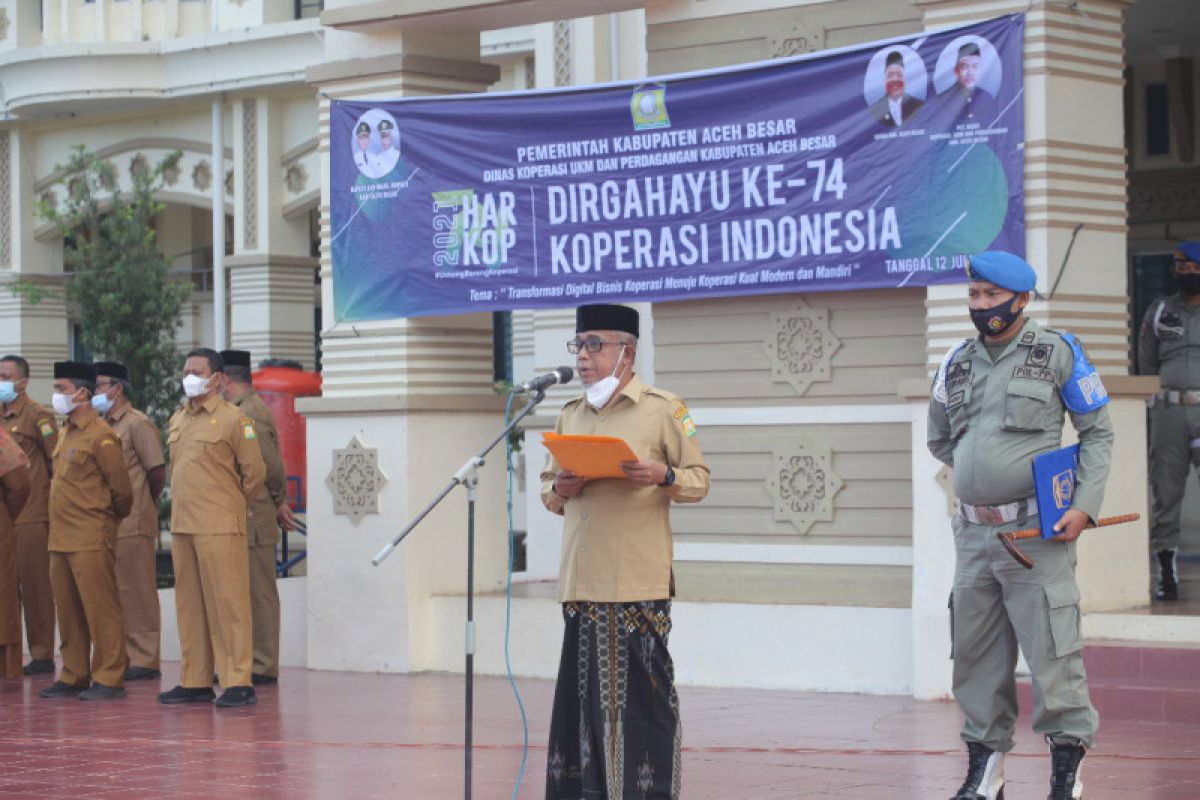 Wabup Aceh Besar: Hari Koperasi momentum tingkatkan ekonomi daerah