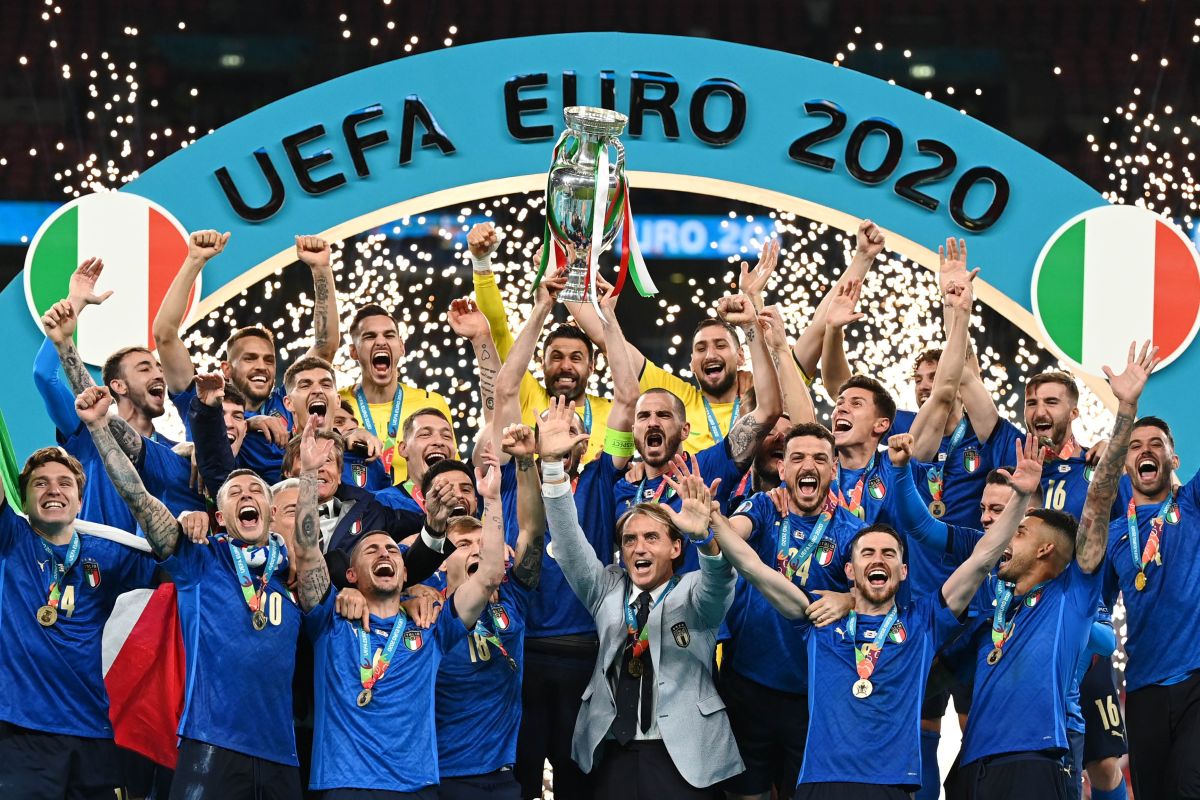 Beragam reaksi atas gelar juara Euro 2020 yang diraih Italia