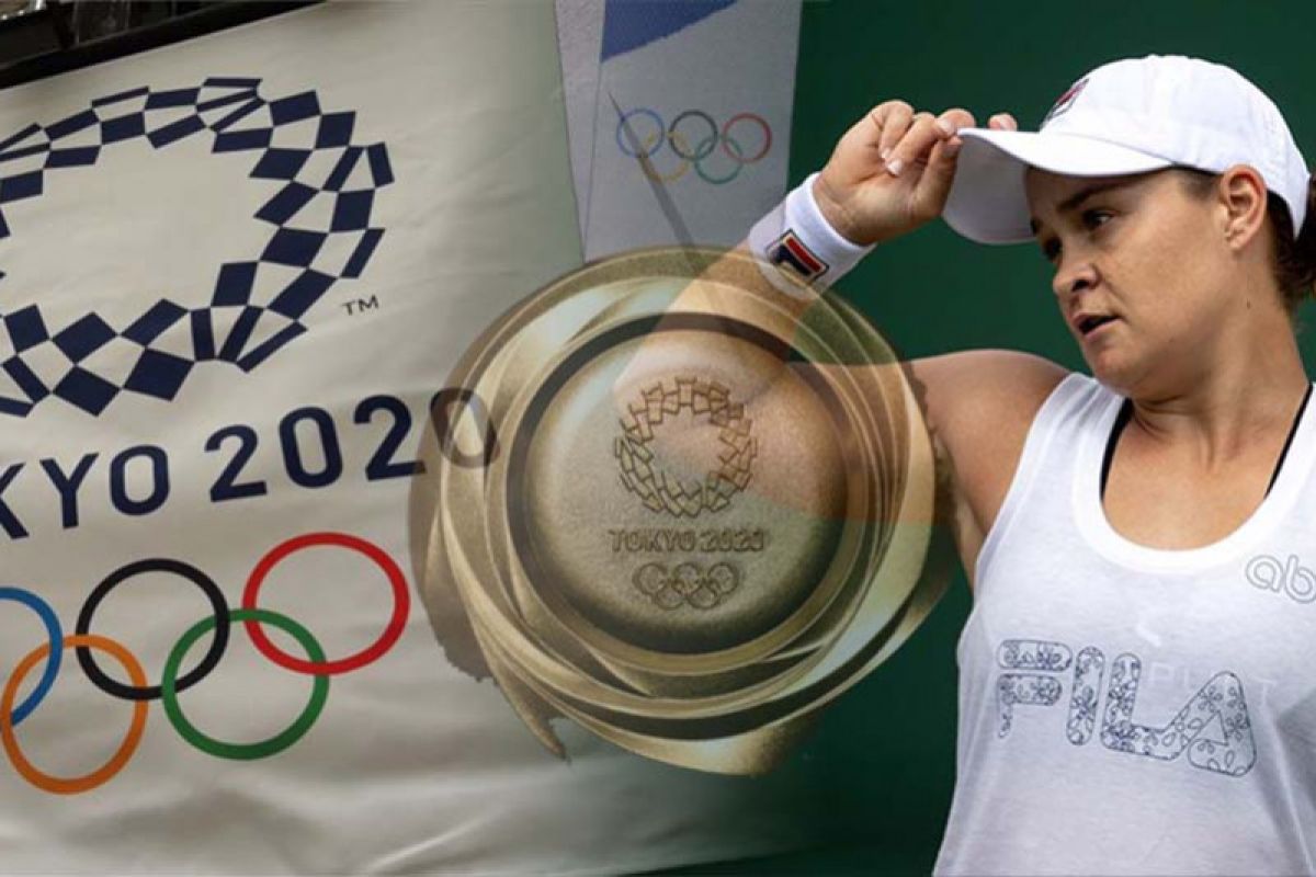 Barty targetkan emas di Olimpiade Tokyo setelah kemenangan Wimbledon