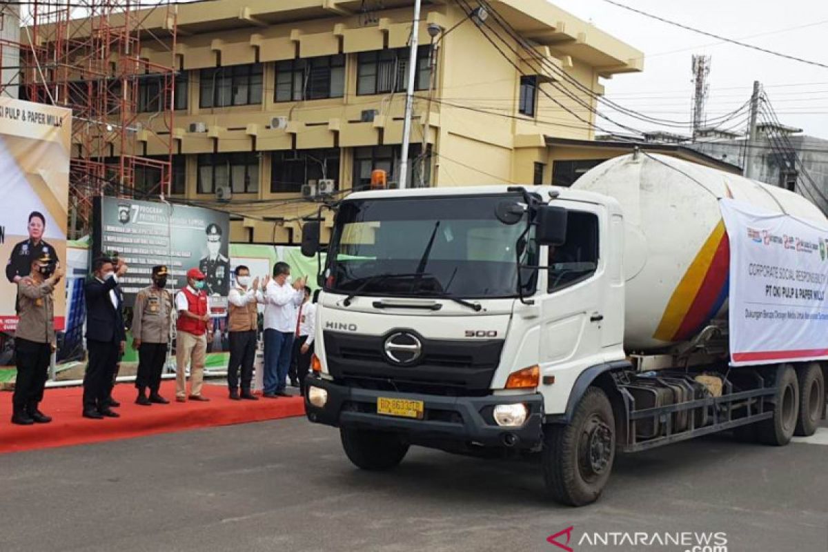 Polda Sumsel gandeng OKI Pulp bantu kebutuhan oksigen RS COVID-19