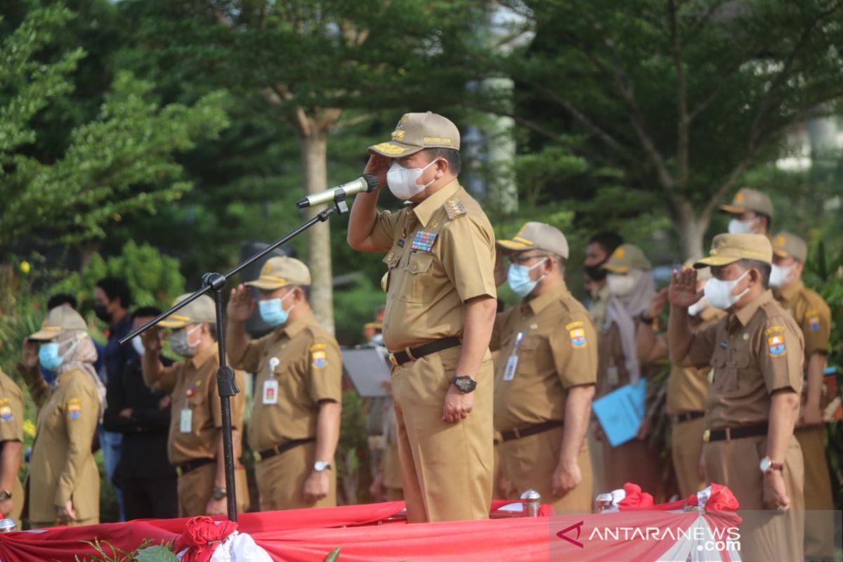 Gubernur Al Haris sebut butuh energi dan soliditas ASN untuk pulihkan ekonomi