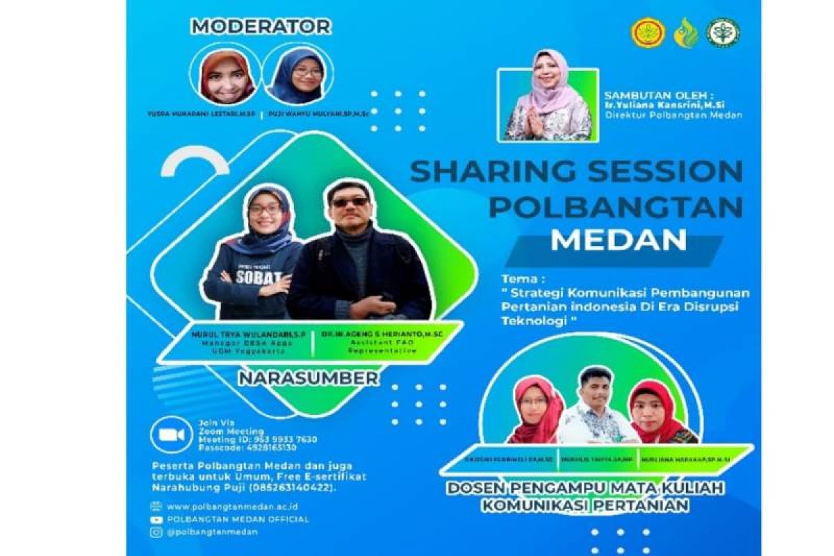 Polbangtan Medan gelar Sharing Session