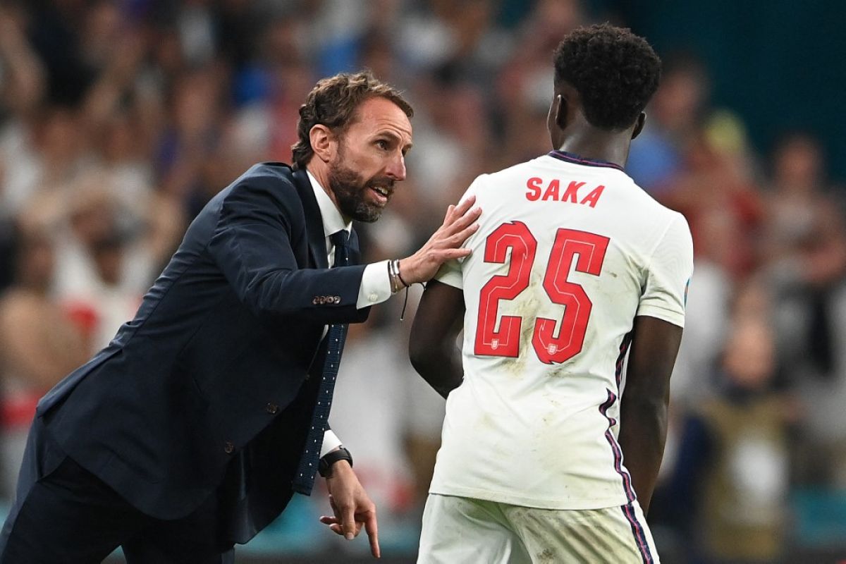 Buntut kalah di final Euro 2020, Southgate jijik terhadap tindakan rasis kepada pemain Inggris