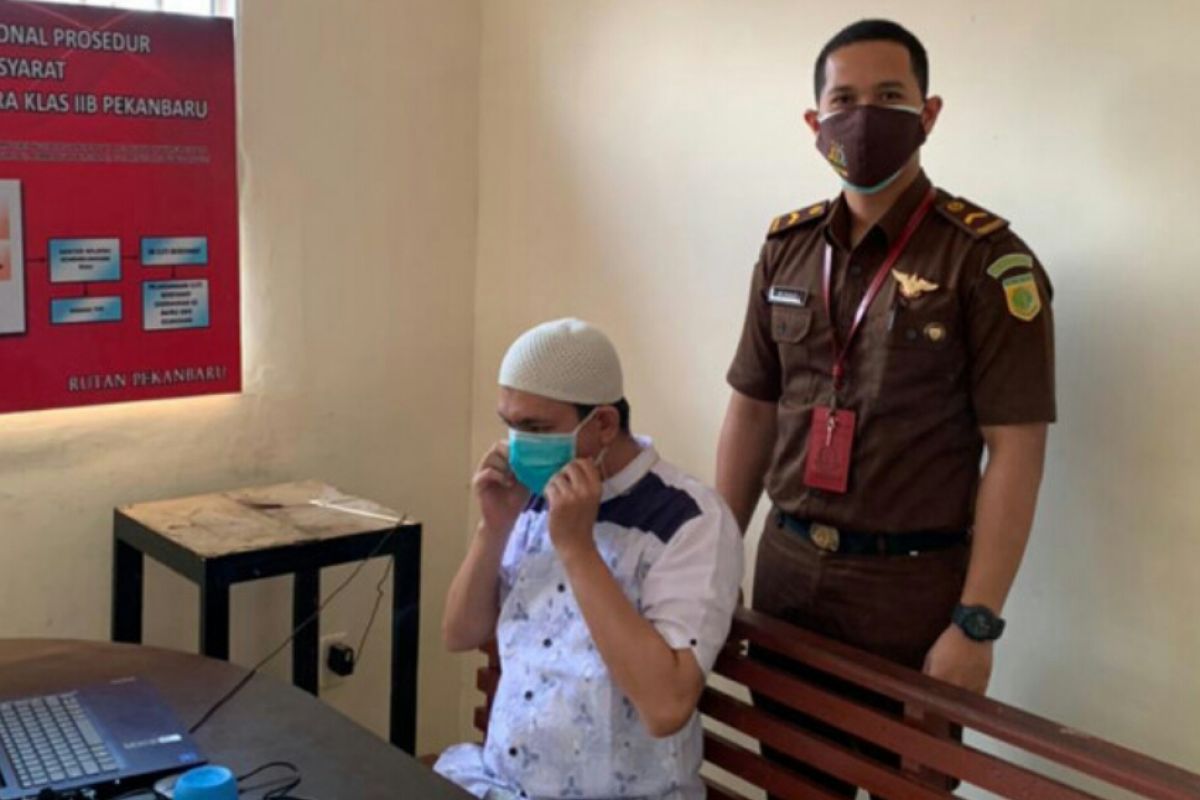 Mantan Camat di Pekanbaru di vonis lima tahun penjara