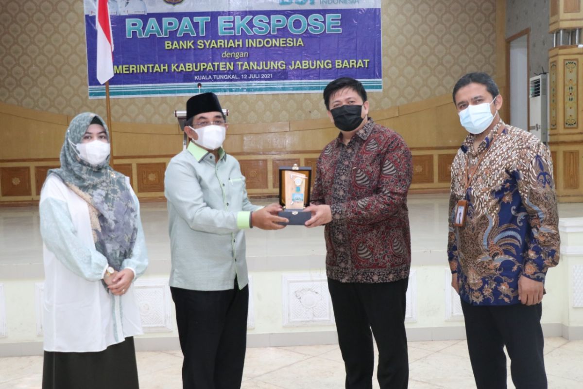 Pemkab Tanjabbar jajaki kerjasama dengan BSI Area Jambi