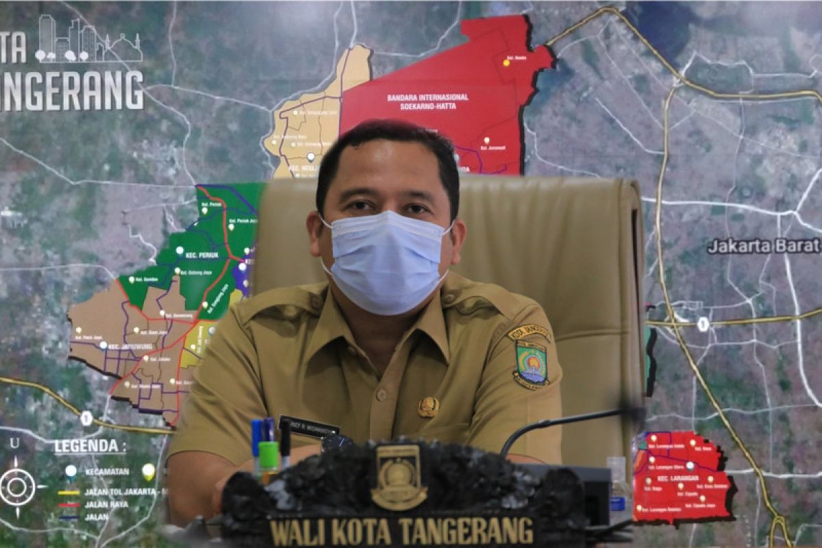 Pemkot Tangerang dapat bantuan 1.000 meter kubik oksigen dari perusahaan