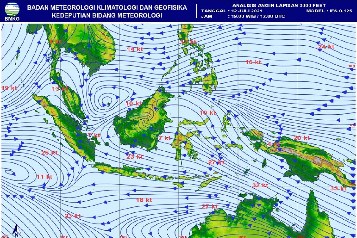 BMKG prakirakan seluruh wilayah Jakarta cerah berawan pada Sabtu
