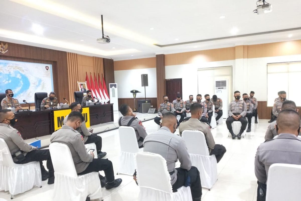 Puluhan personel Polda Maluku ikut pelatihan vaksinator COVID-19, begini penjelasannya