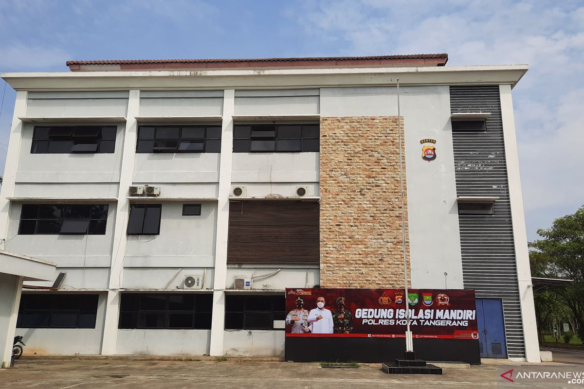 Gedung eks Mapolresta Tangerang disiapkan untuk tempat isoman pasien COVID-19