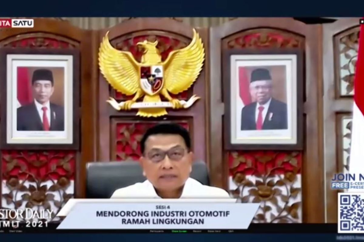 Moeldoko meyakini Indonesia jadi pemain utama industri kendaraan listrik