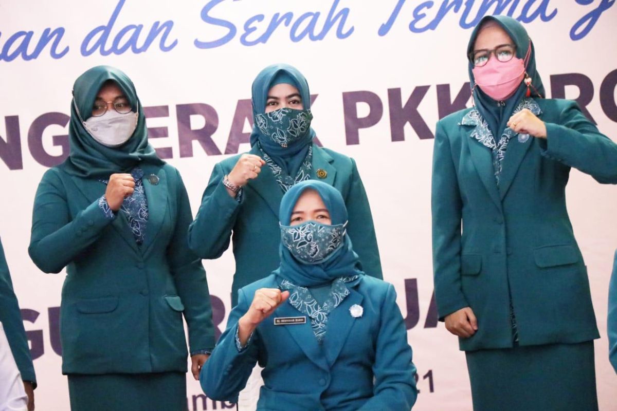 Hadiri pelantikan Ketua TP PKK Provinsi Jambi, Fadhilah Sadat berharap sinergi antar TP PKK tuntaskan stunting