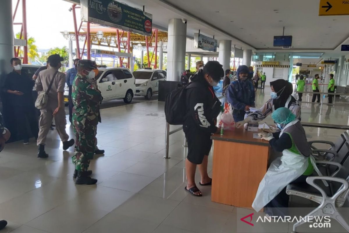 Danrem : Perketat Pengawasan Penumpang di Bandara Juwata Tarakan