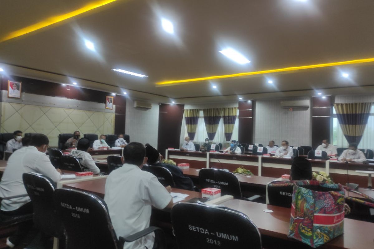 Satgas COVID-19 Paser Gelar Rapat Evaluasi PPKM Mikro