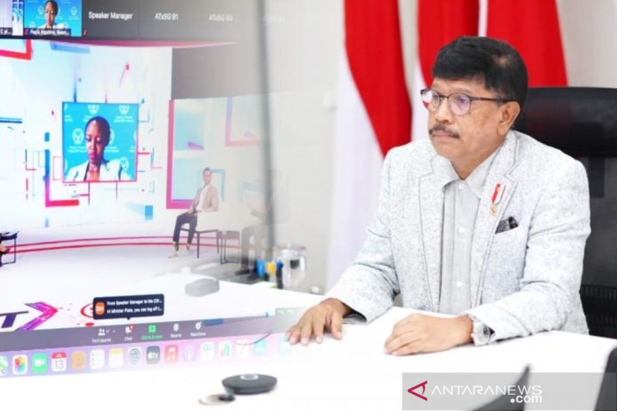 Menkominfo paparkan Roadmap Digital Indonesia di ATxSG