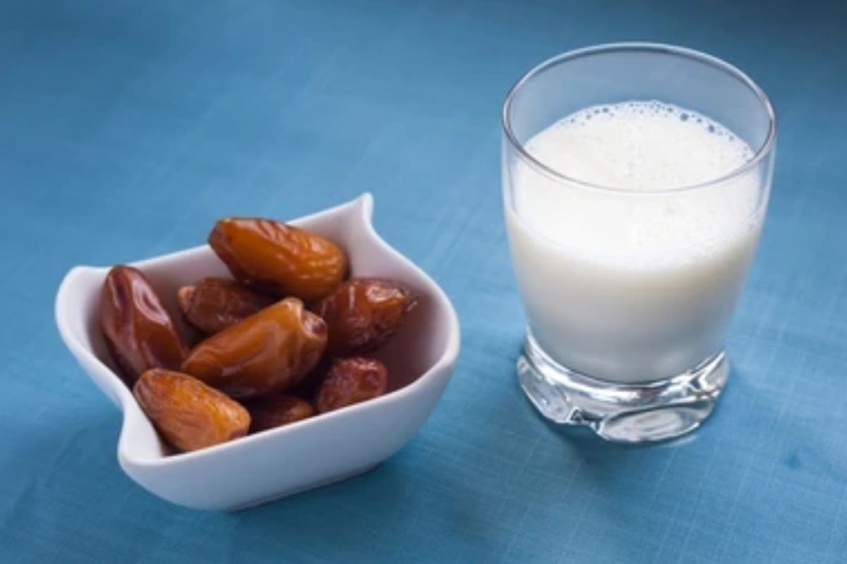 Susu kurma bisa jadi pilihan menu takjil saat berbuka puasa