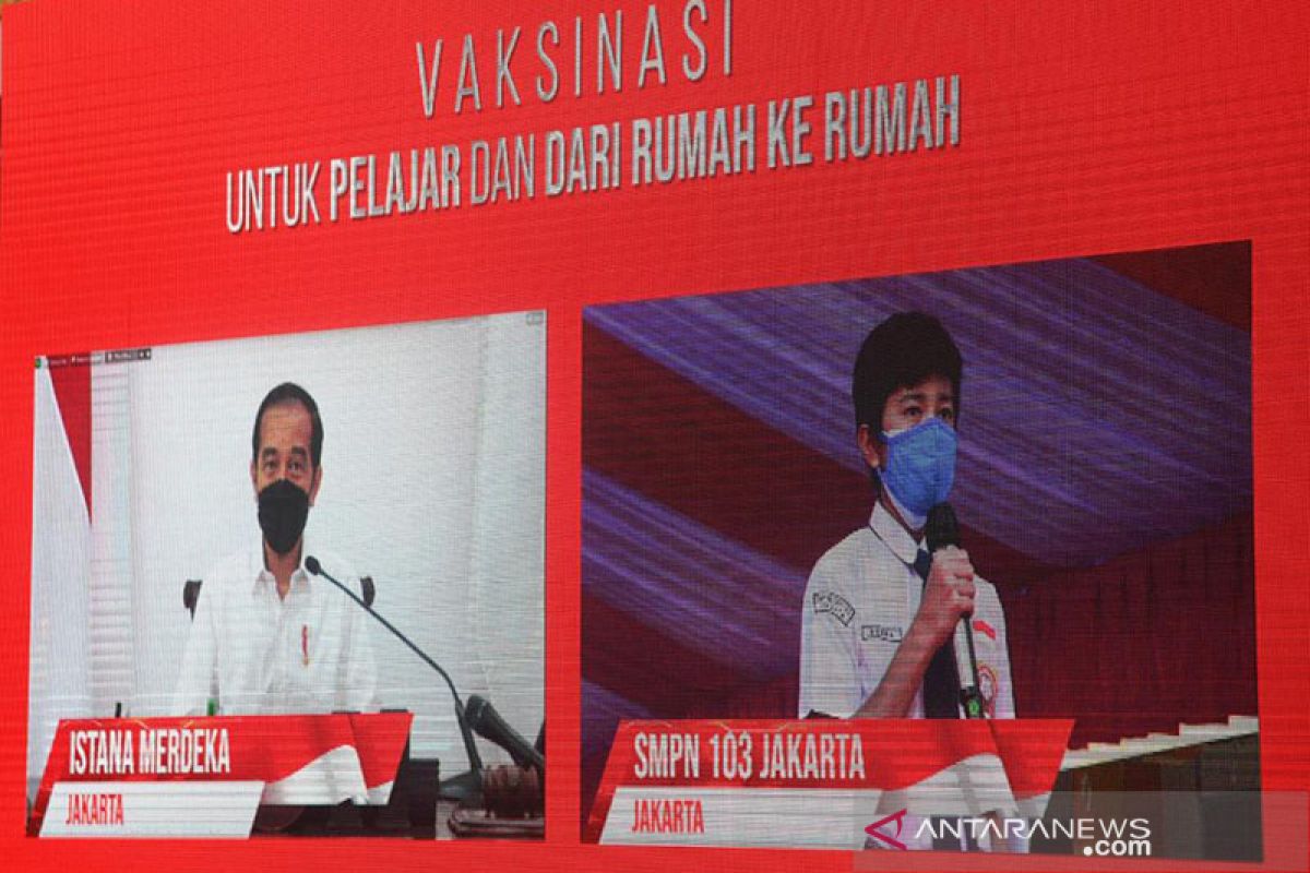 Presiden: Jangan sampai ada guru yang terlewat untuk divaksin