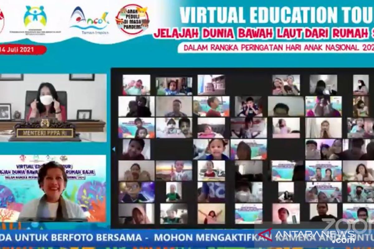 Menteri Bintang ajak anak Indonesia wisata edukatif secara virtual