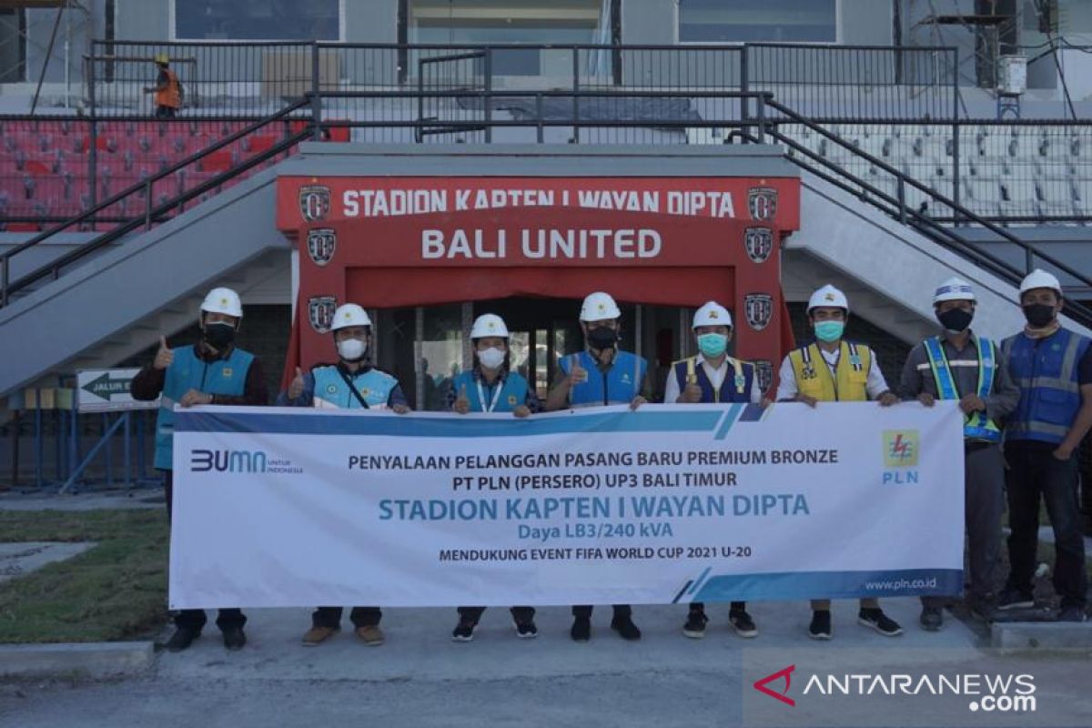 PLN sambung listrik di stadion Bali United dukung FIFA World Cup 2023 U-20