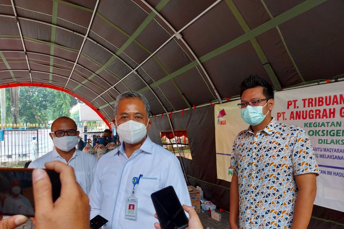 Pemkot Tangerang buka layanan pengisian gas oksigen gratis