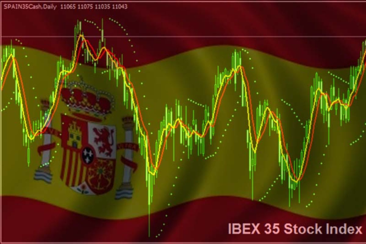 Saham Spanyol ditutup di zona merah