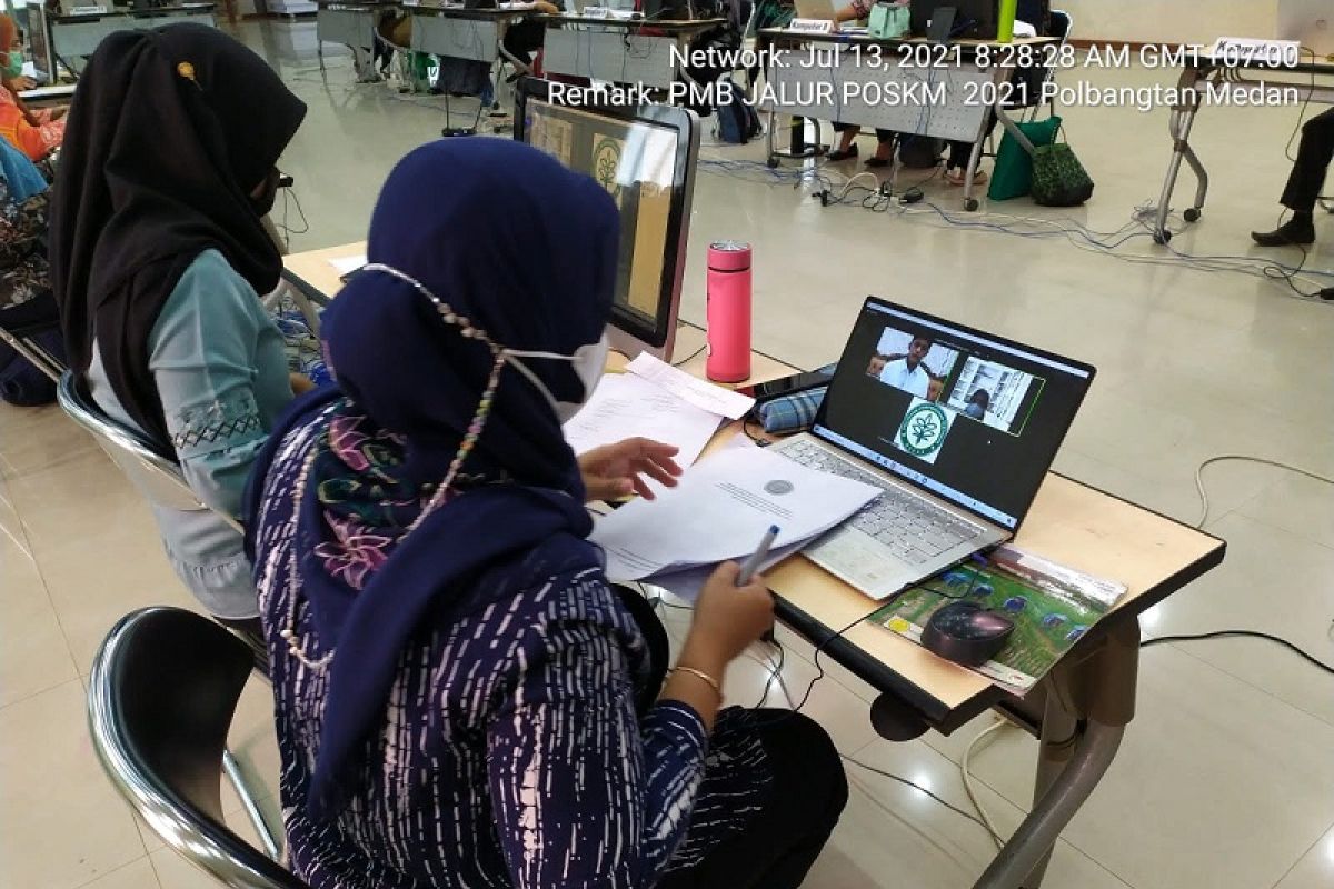 PPKM Darurat, Kementan gelar test wawancara online jalur POSKM di Medan