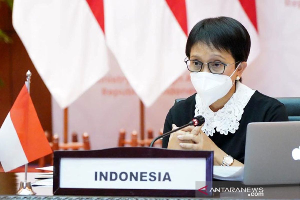 Menlu RI Retno Marsudi dukung akses vaksin berkeadilan pada konferensi GNB