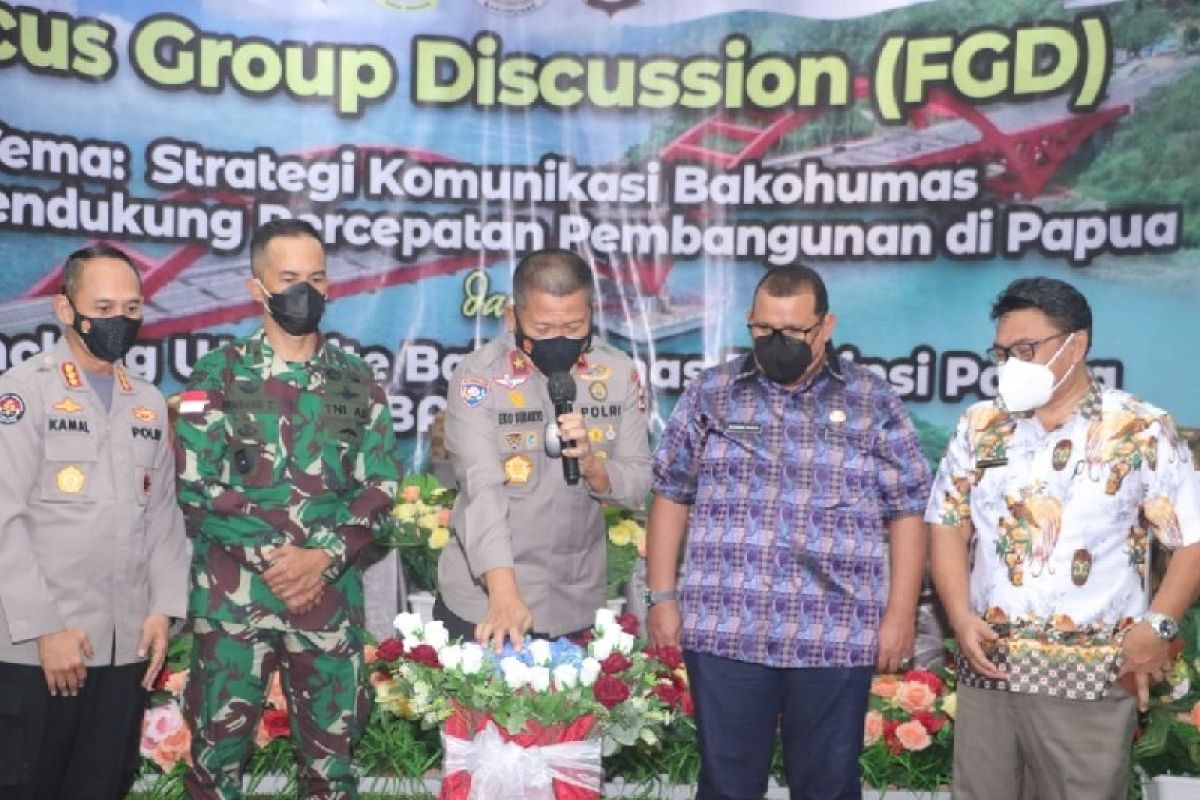 Wakapolda Papua Brigjen Eko Rudi "launching" laman bakohumas "bakhpua"