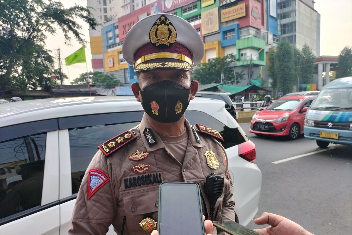 Polisi kerahkan 500 personel cegah kemacetan saat Apel Siaga NasDem