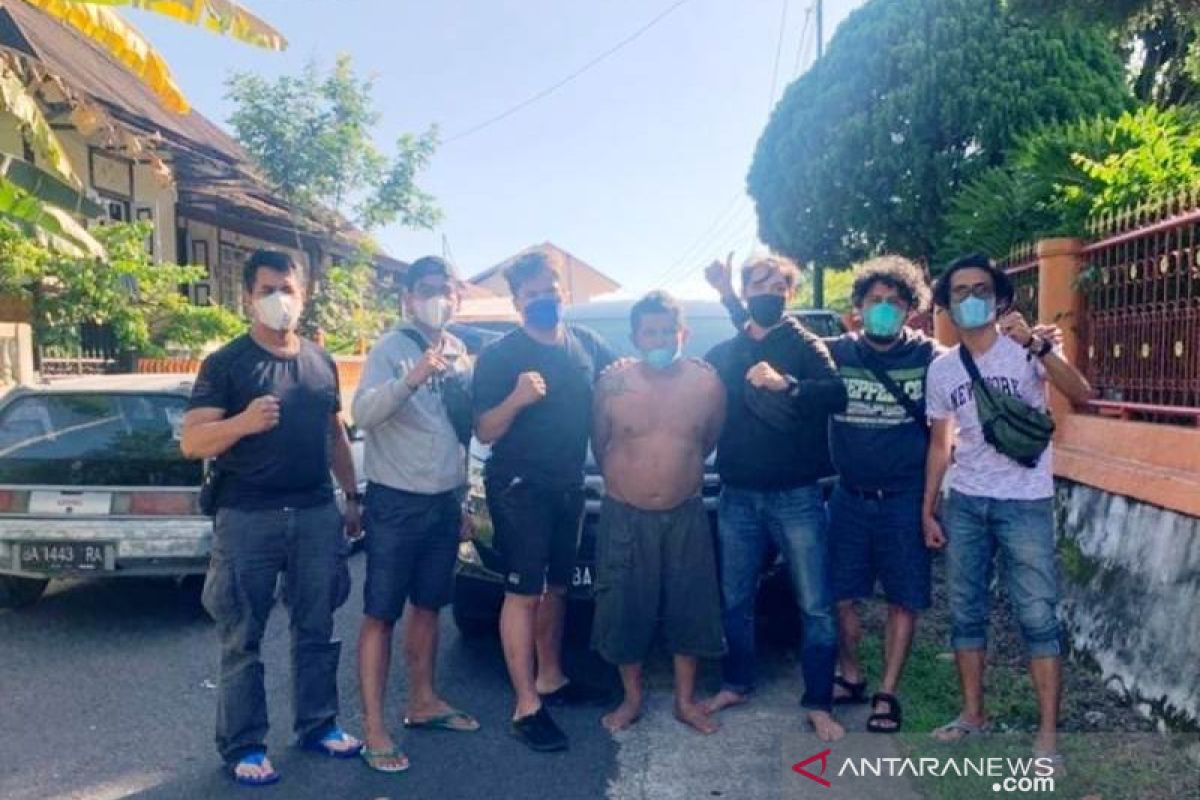 Izet, pemalak sopir truk Semen Padang yang viral berhasil diringkus