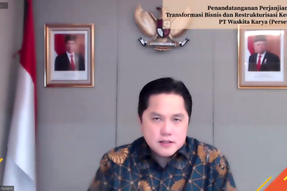 Erick Thohir: Transformasi total BUMN untuk hadapi kondisi pasca-Covid