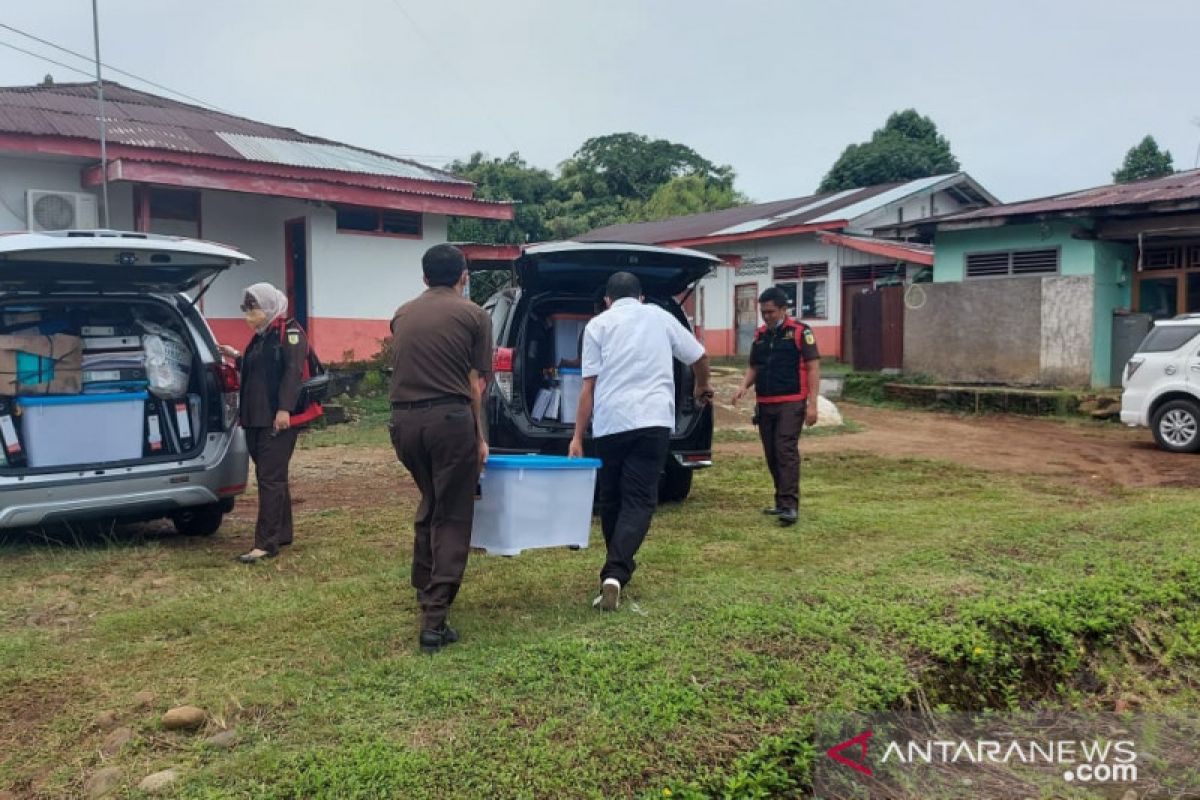 Kejati Bengkulu geledah kantor Dinas Perkebunan Bengkulu Utara