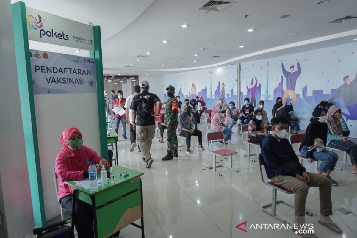 Sarana Jaya buka sentra vaksin di mal untuk 1000 warga per hari