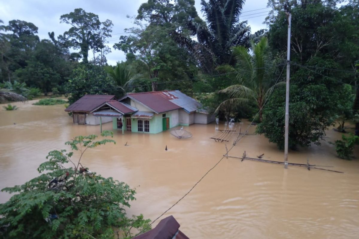 BNBP: Empat kecamatan di Kabupaten Sintang masih terendam banjir