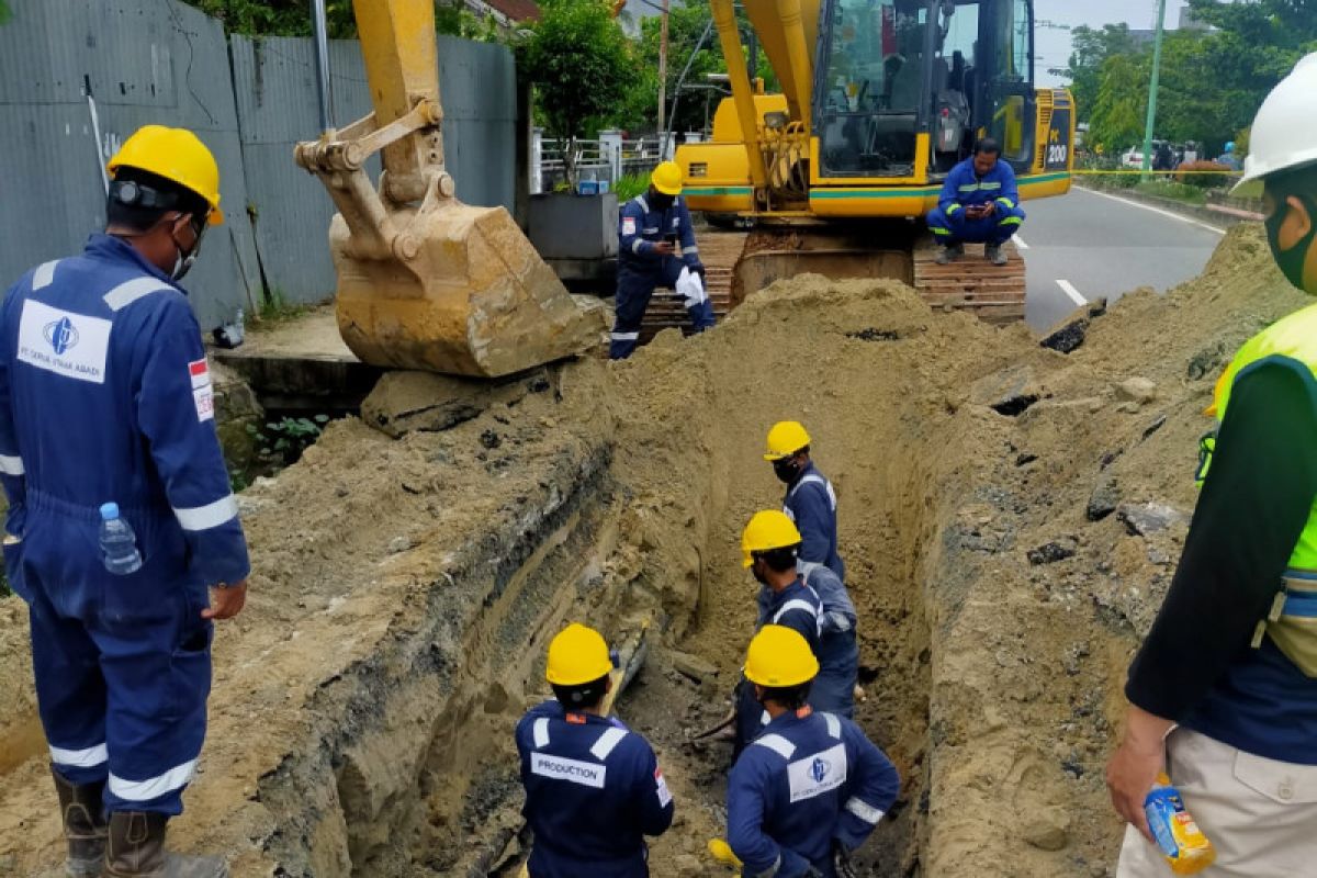 TPG Tangani Kebocoran Pipa Jargas Rumah Tangga di Tarakan