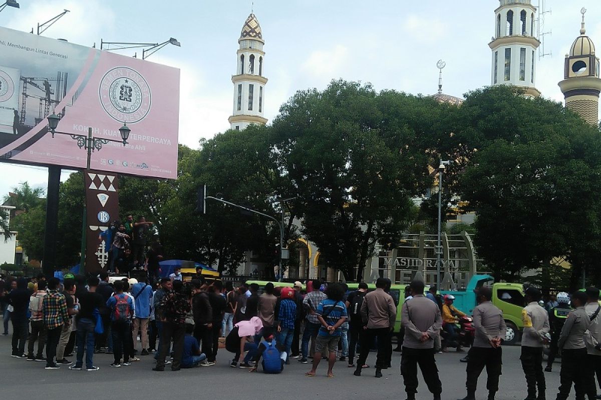 Mahasiswa diamankan saat aksi demo di Ambon telah dipulangkan, tegakkan hukum