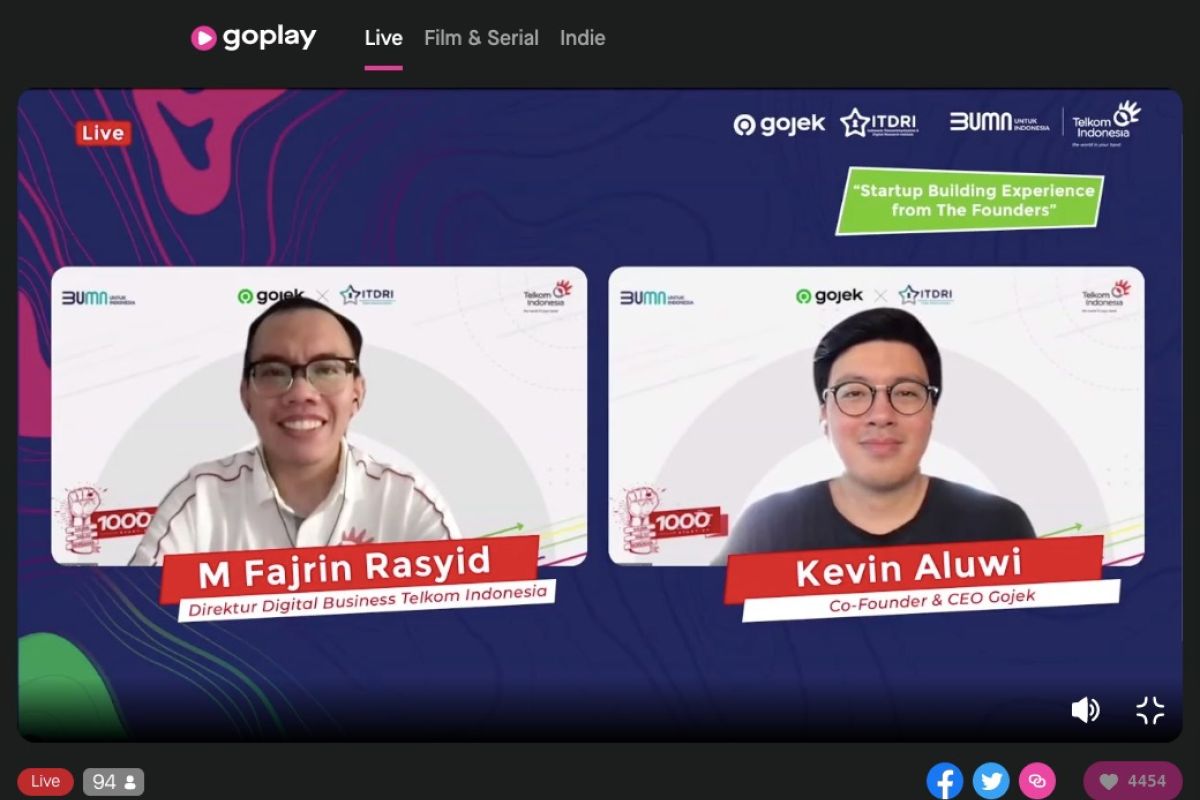 Gojek bersama ITDRI gagas program muda maju bersama 1.000 startup