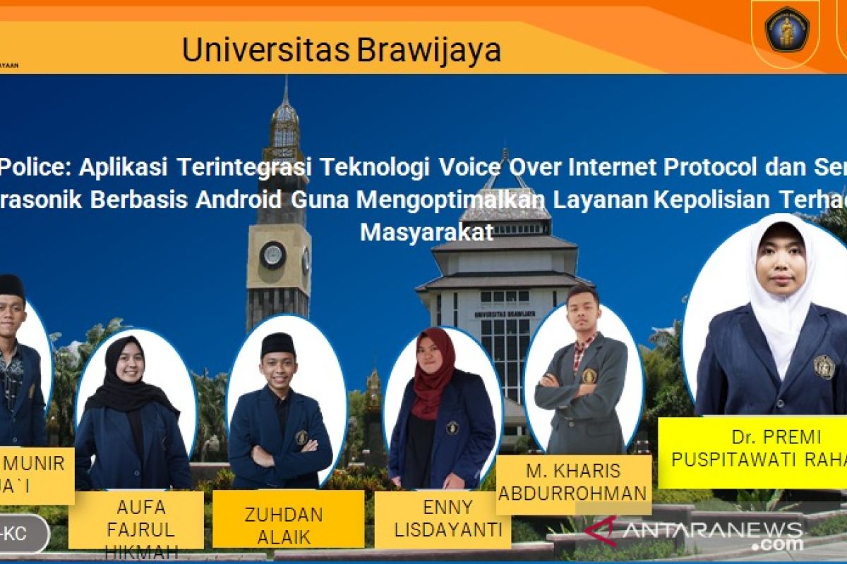 Mahasiswa UB rancang aplikasi untuk pantau kecelakaan dan buat SKCK