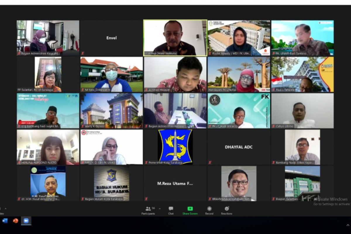 Delapan fakultas kedokteran bantu rekrutmen relawan nakes di Surabaya