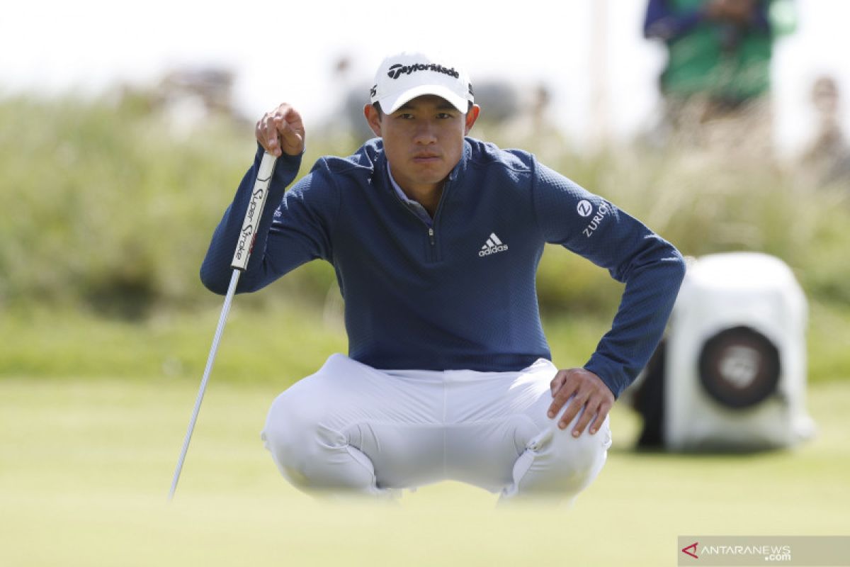 Pegolf Amerika Serikat Collin Morikawa juara The Open 2021